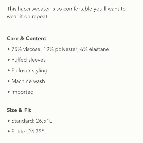 NWT Anthropologie Shawna Sweater - Picture 4 of 4